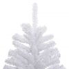 vidaXL Sapin de No&euml;l artificiel &agrave; charni&egrave;res avec neige floqu&eacute;e 240 cm