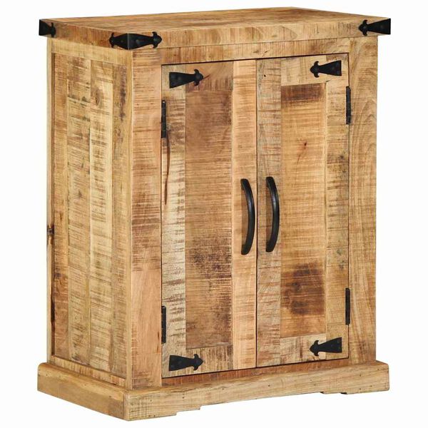 vidaXL Buffet Marron 55 x 35 x 70 cm bois de manguier brut