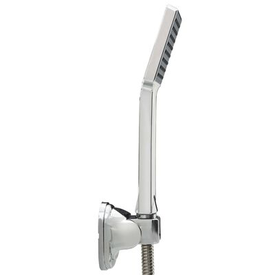 vidaXL Pomme de douche à main avec tuyau de 1,5 m Chrome