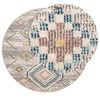 vidaXL Tapis ARBIZU int&eacute;rieur ext&eacute;rieur design vintage &Oslash; 120 cm