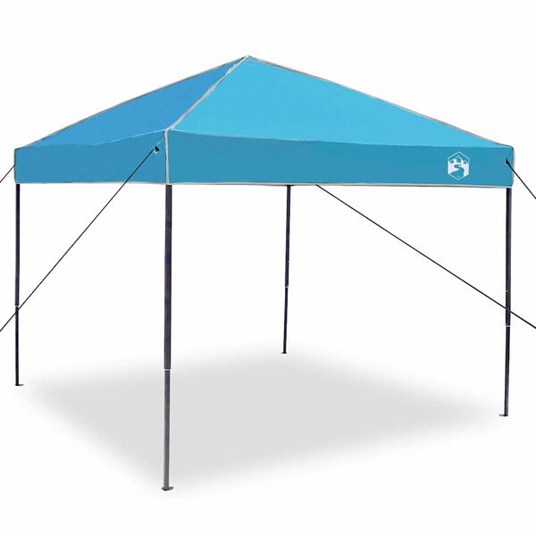 vidaXL Tente &agrave; abri Bleu 243 x 243 x 251 cm tissu