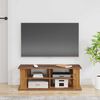 vidaXL Support de t&eacute;l&eacute;vision Bois ancien 96 x 35 x 33,5 cm