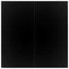 vidaXL Ensemble de salle &agrave; manger pour jardin 3 pcs Noir polyrotin