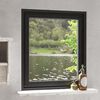 vidaXL Moustiquaire magn&eacute;tique pour fen&ecirc;tres anthracite 100x120 cm