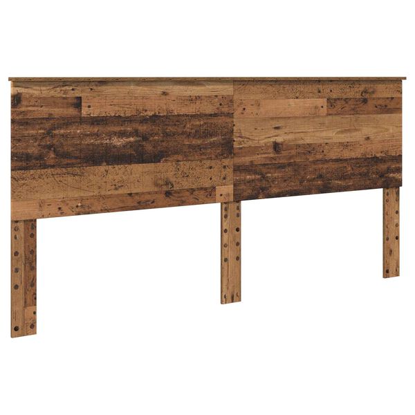 vidaXL T&ecirc;te de lit Bois Ancien 200 cm Bois d'ing&eacute;nierie