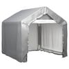 vidaXL Tente de rangement Gris 180x180 cm Acier galvanis&eacute;