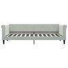 vidaXL Lit de jour avec gigogne et tiroirs sans matelas 80x200 cm
