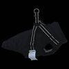 vidaXL Manteau pour chien Noir L36 Fleece et Polyester