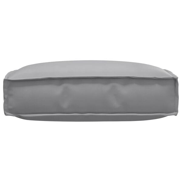 vidaXL Coussin Gris 60 x 60 x 12 cm Tissu Oxford