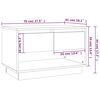 vidaXL Meuble TV ch&ecirc;ne sonoma 70x41x44 cm bois d'ing&eacute;nierie