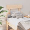 vidaXL T&ecirc;te de lit 78,5x3x81 cm Bois massif de pin