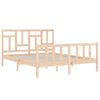 vidaXL Cadre de lit sans matelas 160x200 cm bois massif de pin