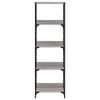 vidaXL Biblioth&egrave;que sonoma gris 50x33x153 cm bois d'ing&eacute;nierie