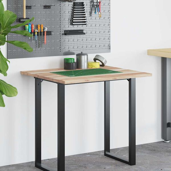 vidaXL Dessus de bureau non trait&eacute; 100x60x2 cm bois d'acacia massif