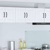 vidaXL Armoire de cuisine Blanc brillant 30 x 31 x 40 cm