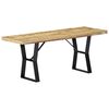 vidaXL Banc 110 cm Bois de récupération massif