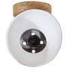 vidaXL Lampe murale 25 W rouge d&eacute;lav&eacute; 11,5x11,5x25 cm E27