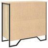 vidaXL Buffet ch&ecirc;ne sonoma 79,5x35,5x74,5 cm bois d'ing&eacute;nierie