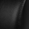 vidaXL Fauteuil inclinable &agrave; LED &agrave; 2 places cuir artificiel noir