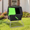 vidaXL Composteur &agrave; tambour 60x58x74 cm 105 L Polypropyl&egrave;ne