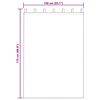 vidaXL Rideaux en velours 2 pcs Gris 175 x 140 cm Velours