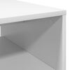 vidaXL Table basse Blanc 60 x 50 x 40 cm Bois d'ing&eacute;nierie