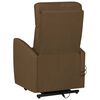 vidaXL Fauteuil de massage Marron Tissu