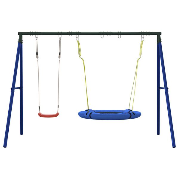 vidaXL Jeu de balan&ccedil;oire d'ext&eacute;rieur balan&ccedil;oire et balan&ccedil;oire soucoupe