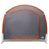 vidaXL Tente 268 x 240 x 191 cm Imperm&eacute;able Gris et orange Polyester