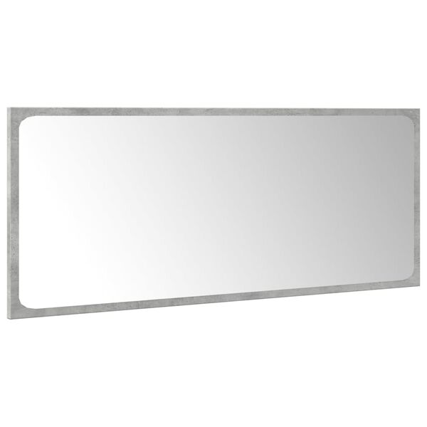 vidaXL Ensemble de meubles de salle de bain 5 pcs gris b&eacute;ton