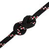 vidaXL Corde de bateau Noir 20 mm 50 m Polypropyl&egrave;ne