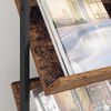 vidaXL &Eacute;tag&egrave;re &agrave; magazines avec &eacute;tag&egrave;re Bois ancien 68 x 40 x 123,5 cm