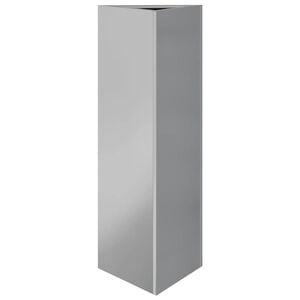 vidaXL Jardini&egrave;re triangulaire 30x26x75 cm acier galvanis&eacute;