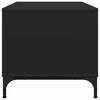 vidaXL Table basse Ch&ecirc;ne noir 90 x 49 x 46 cm Bois d'ing&eacute;nierie