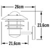 KONSTSMIDE Applique murale Modena Noir Peint