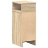vidaXL Table de chevet avec tiroir ch&ecirc;ne sonoma 25x31x66 cm