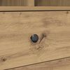 vidaXL Bureau avec tiroir 2 pcs Ch&ecirc;ne artisanal