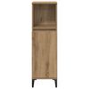 vidaXL Ensemble de mobilier de salle de bain 3 pcs Ch&ecirc;ne artisanal