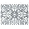 vidaXL Tapis d'ext&eacute;rieur ARAKIL Gris clair 300 x 400 cm PP
