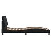 vidaXL Cadre de lit sans matelas noir 90x190 cm velours