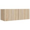 vidaXL Ensemble de meubles TV 5 pcs Ch&ecirc;ne sonoma Bois d'ing&eacute;nierie