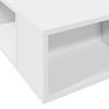 vidaXL Cadre de lit sans matelas blanc 140x200 cm