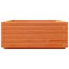 vidaXL Jardini&egrave;re cire marron 60x60x26,5 cm bois de pin massif