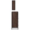 vidaXL Ensemble de meubles de salle de bain 3 pcs Ch&ecirc;ne marron