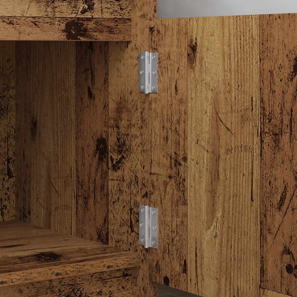 vidaXL Charni&egrave;re 720 pcs Argent&eacute; 50 x 38 x 1,3 mm Acier