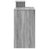 vidaXL Bureau Gris Sonoma 106 x 41 x 88.5 cm Bois d'ing&eacute;nierie