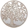 vidaXL Miroir Sable 40x2,5 cm Fer pour utilisation &agrave; l'int&eacute;rieur