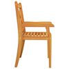 vidaXL Chaises &agrave; manger d'ext&eacute;rieur lot de 2 Bois d'acacia massif