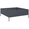 vidaXL Lit surélevé de jardin anthracite 100x100x25 cm acier