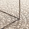vidaXL Tapis ZIZUR Cr&egrave;me 170 x 120 cm Polypropyl&egrave;ne